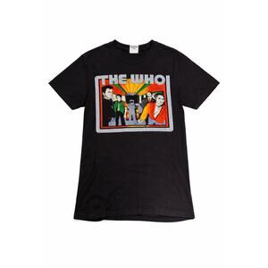 Vintage The Who T Shirt Mens S Black Bids Farewell Concert Tour 2005 Merch Y2K